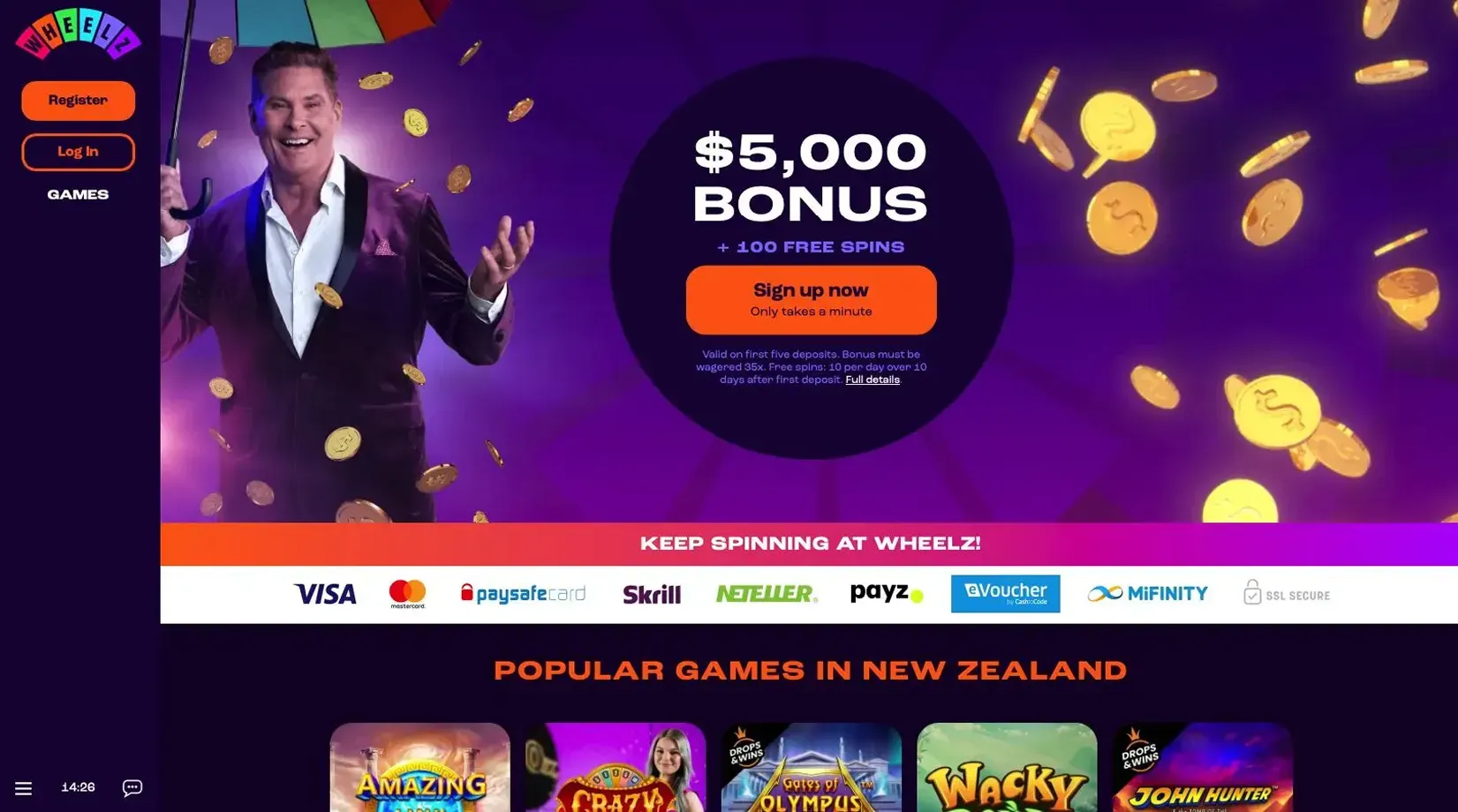 Wheelz Casino